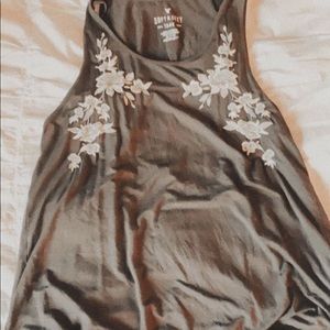 American Eagle Soft and Sexy Grey Top